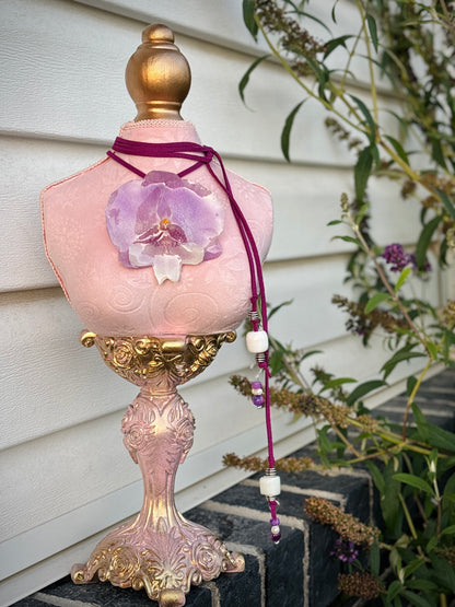 Orquídea Lila y Blanca