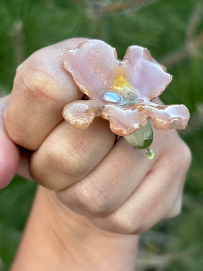 Snapdragon Ring with Pearl 🦪✨