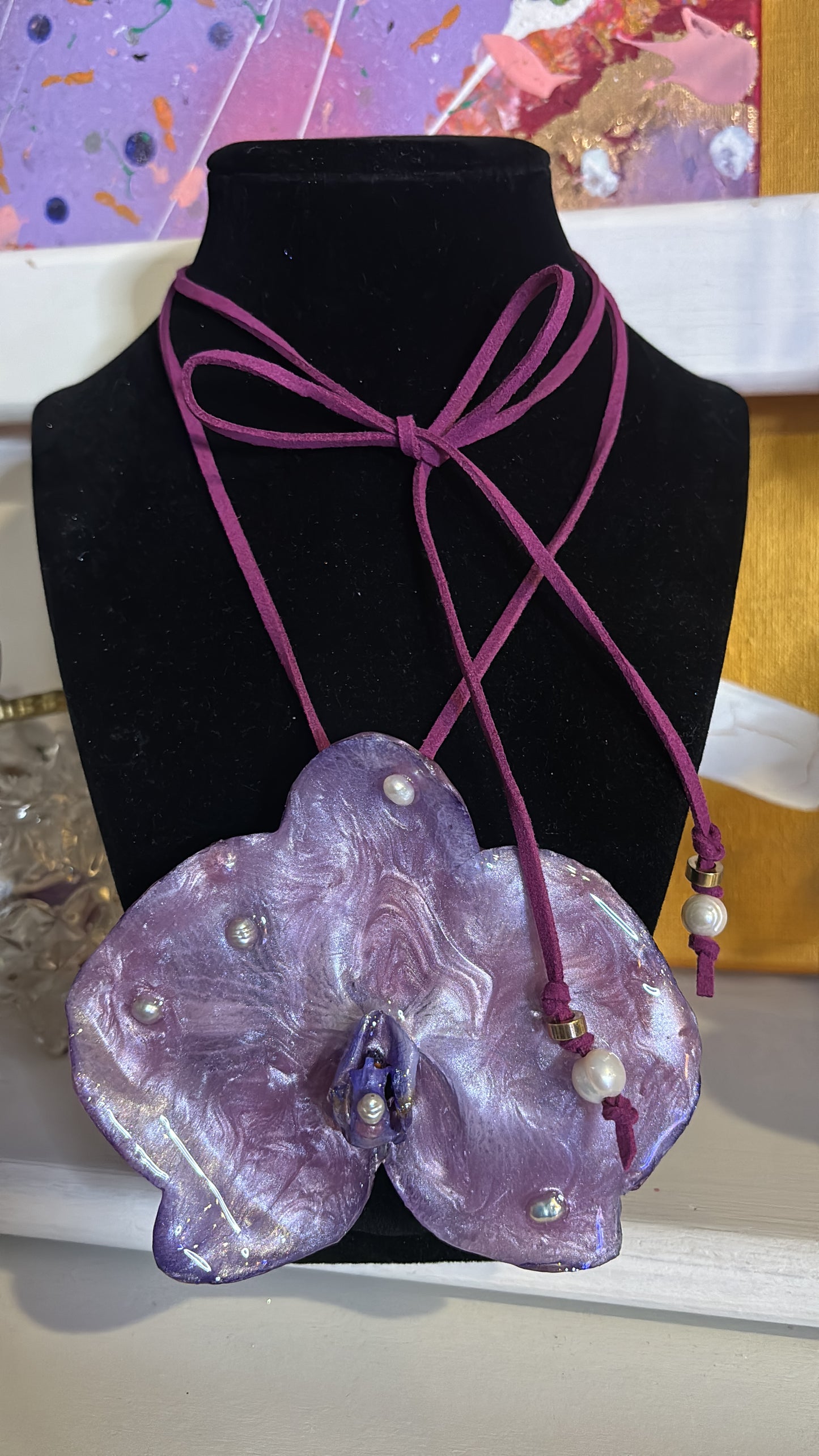 Orquídea XL Violeta