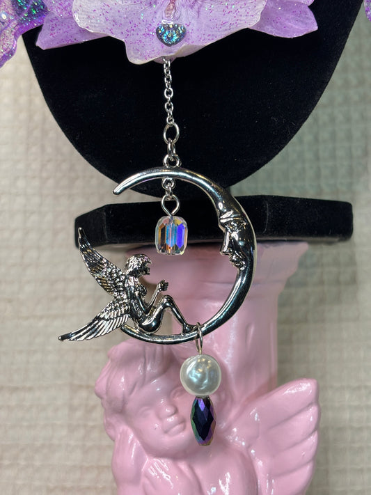 Purple Fairy Orchid Collar