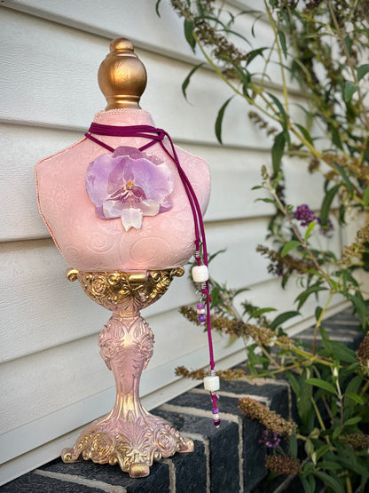 Orquídea Lila y Blanca