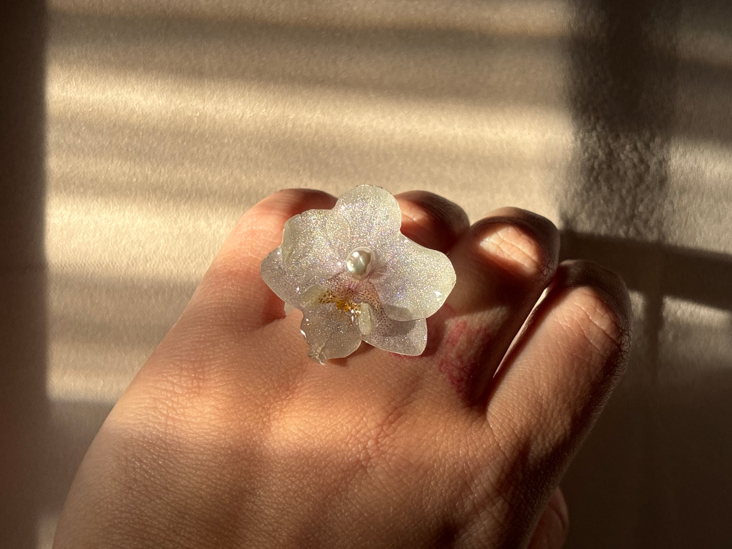 White Mini Orchid ✨