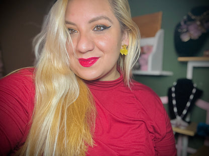 Dancing Lady Stud Earrings ✨💃🏼